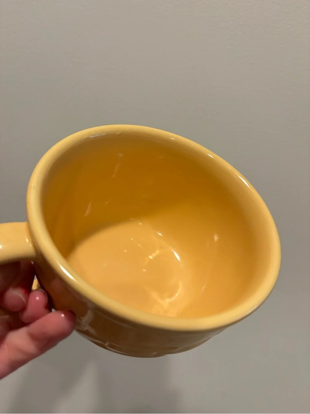 Longaberger Yellow Ceramic Coffee Mug💛